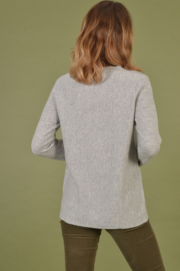 Hemisphere Pullover aus Cashmere in Grau