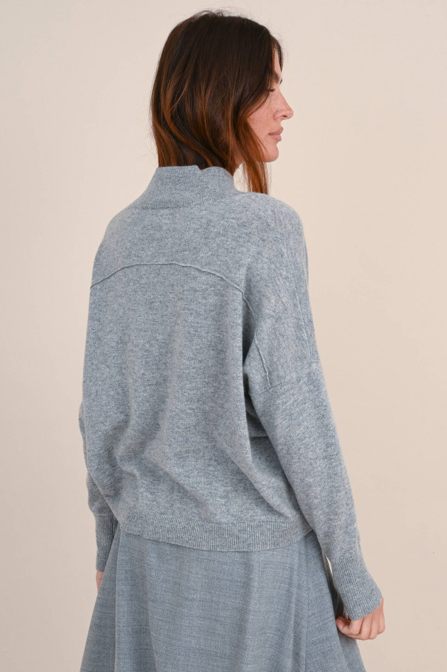 Hemisphere Cashmere Strickpullover in Grau