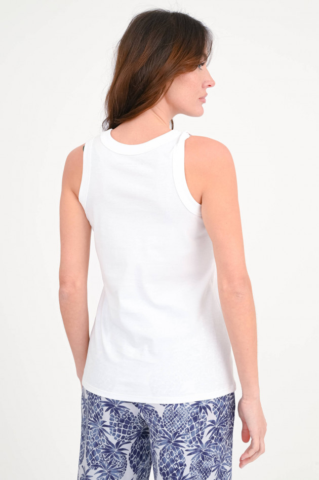 Hemisphere Tank Top CAN in Weiß