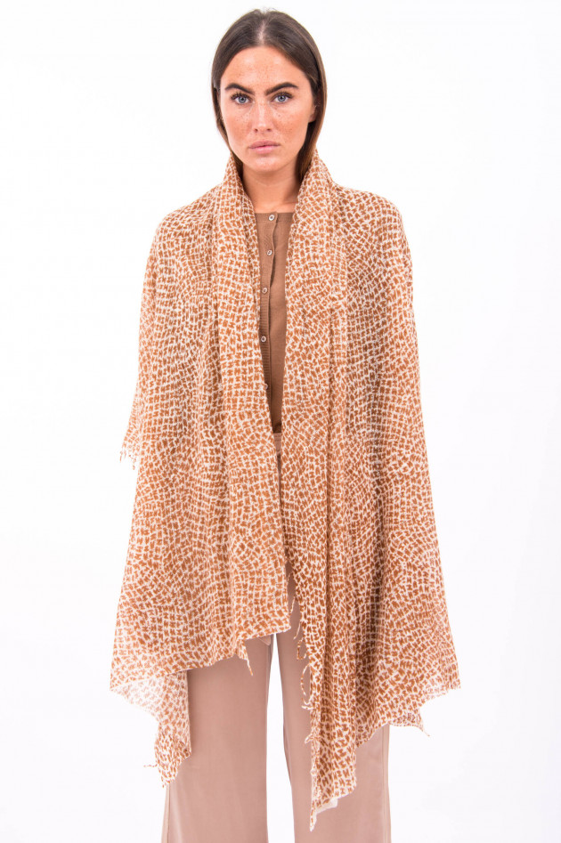 Hemisphere Kaschmirschal BELE in Camel