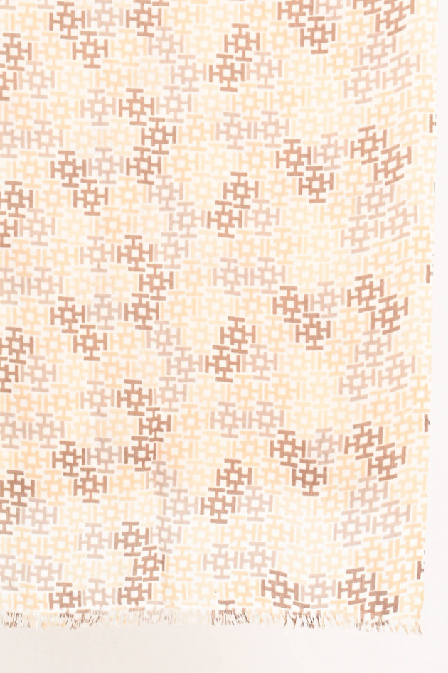 Hemisphere Cashmere-Schal ALIKI in Beige/Braun