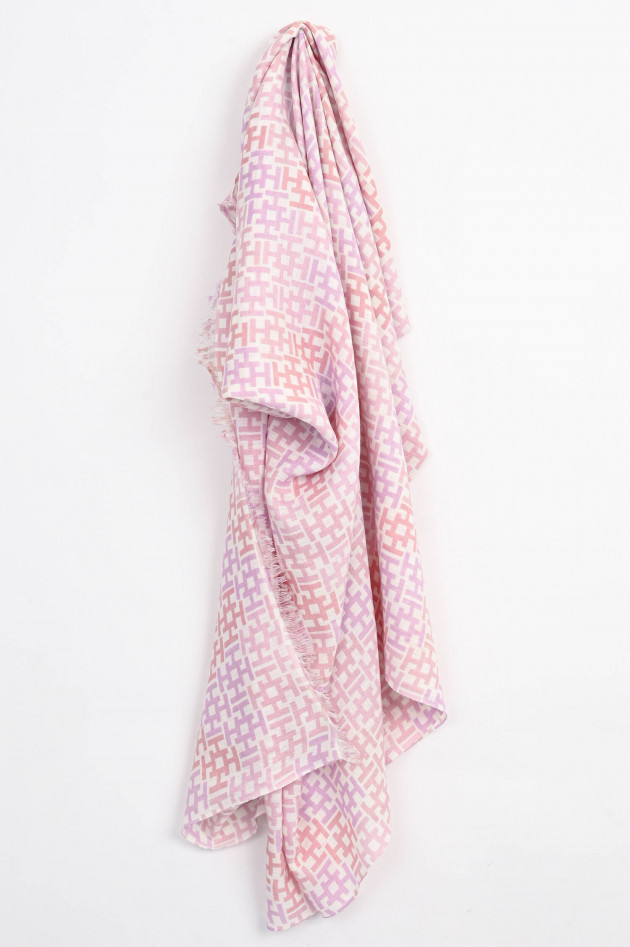 Hemisphere Schal ALIKI in Violett/Rosa