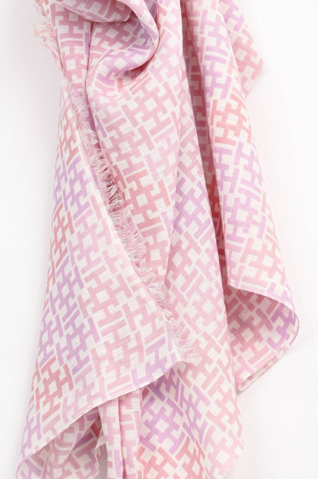 Hemisphere Schal ALIKI in Violett/Rosa
