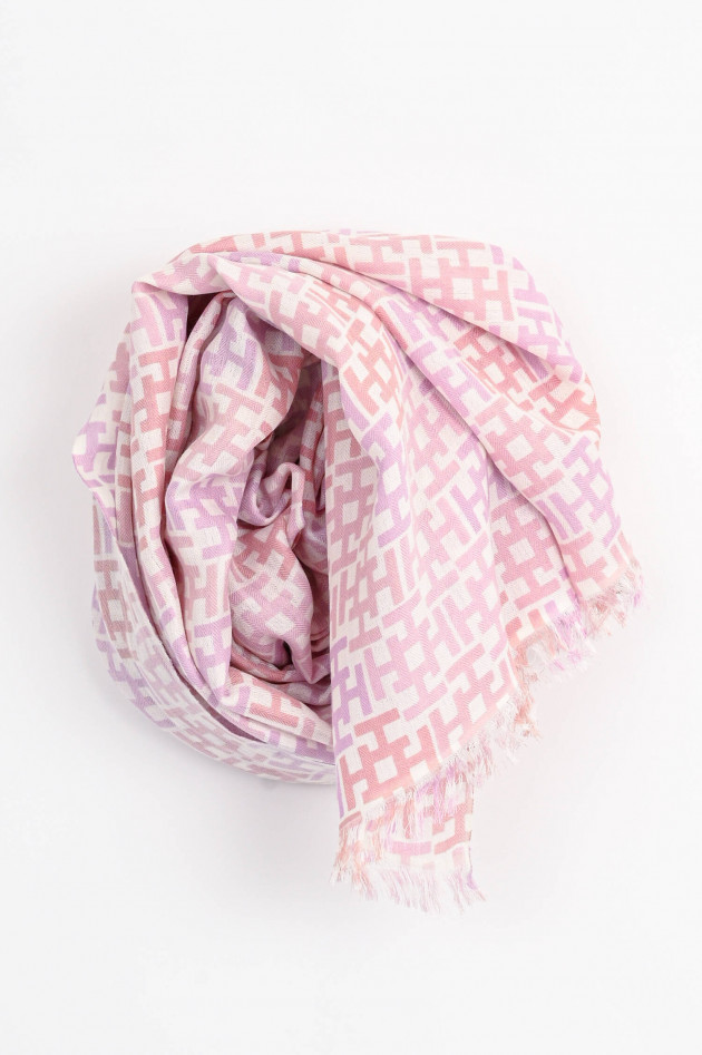 Hemisphere Schal ALIKI in Violett/Rosa