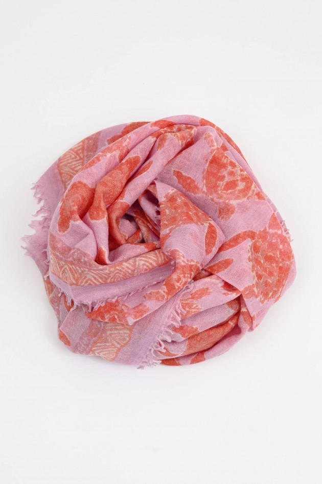 Hemisphere Woll-Schal HURTLES in Pink/Orange