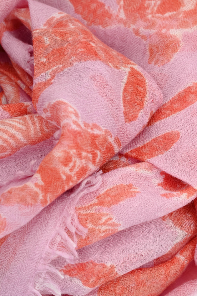 Hemisphere Woll-Schal HURTLES in Pink/Orange