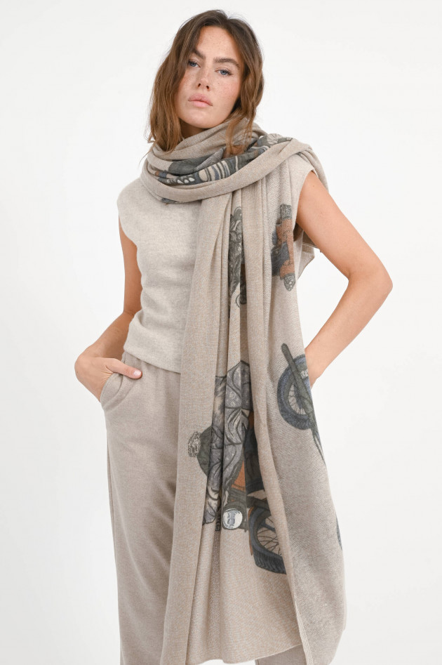 Hemisphere Cashmere-Schal NANG in Erdtönen