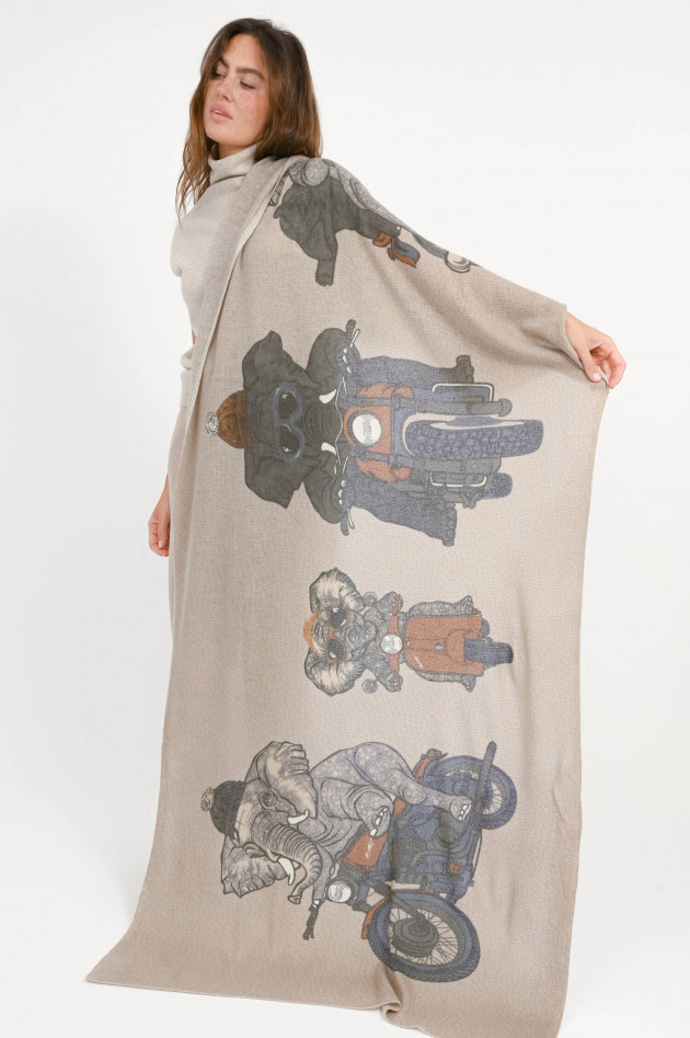 Hemisphere Cashmere-Schal NANG in Erdtönen