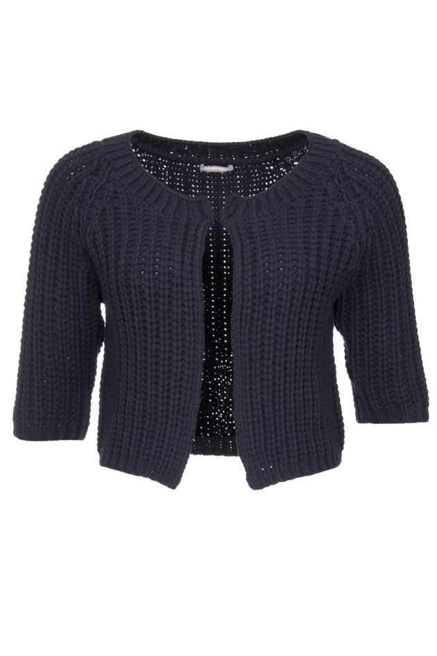 Hemisphere Strickbolero in Marine