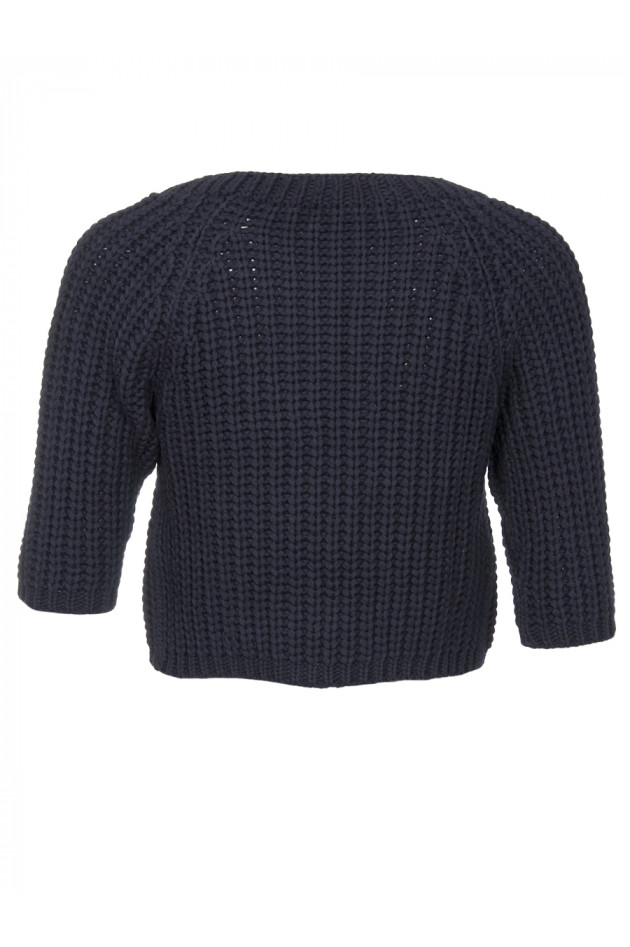 Hemisphere Strickbolero in Marine