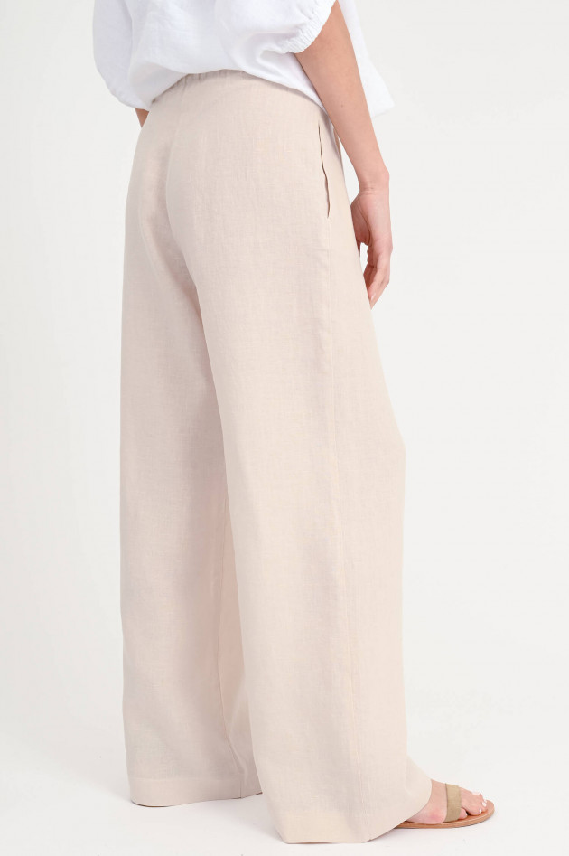 Henry Christ Wide-Leg Hose in Beige
