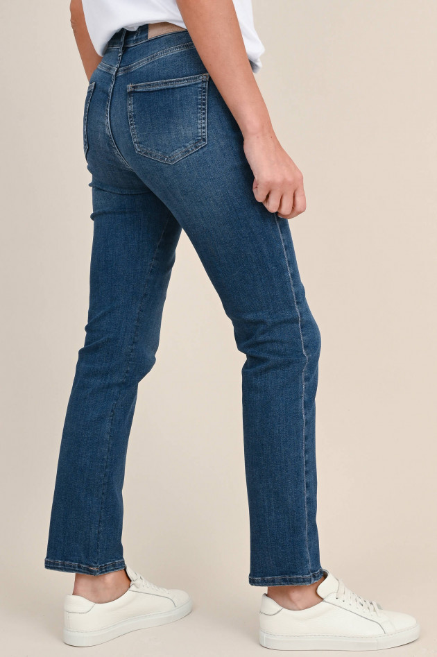 Henry Christ Jeans mit Ziernähten in Dunkelblau
