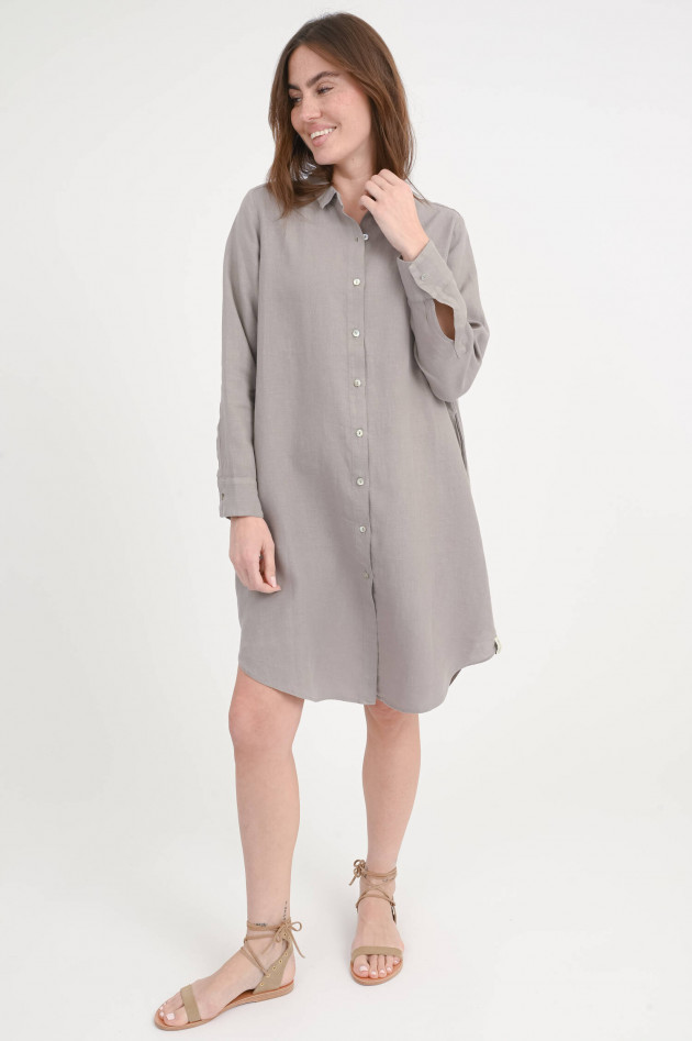 Henry Christ Leinenkleid in Taupe