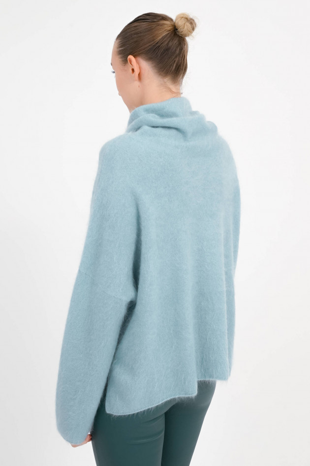 Henry Christ Rollkragen-Pullover aus Cashmere in Leaf