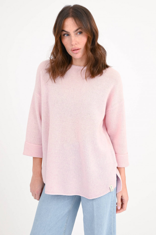 Henry Christ Oversize Cashmere-Pullover in Rosa