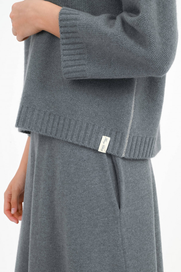 Henry Christ Cashmere-Pullover mit 3/4 Arm in Boston