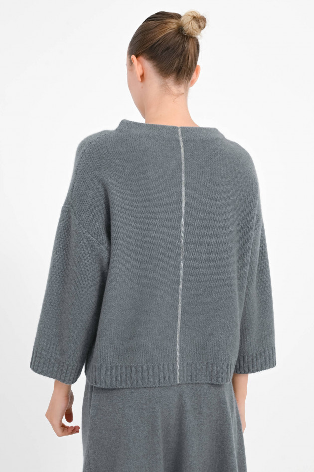 Henry Christ Cashmere-Pullover mit 3/4 Arm in Boston