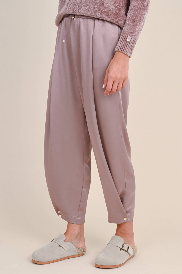 Herno Satin Hose in Rosé