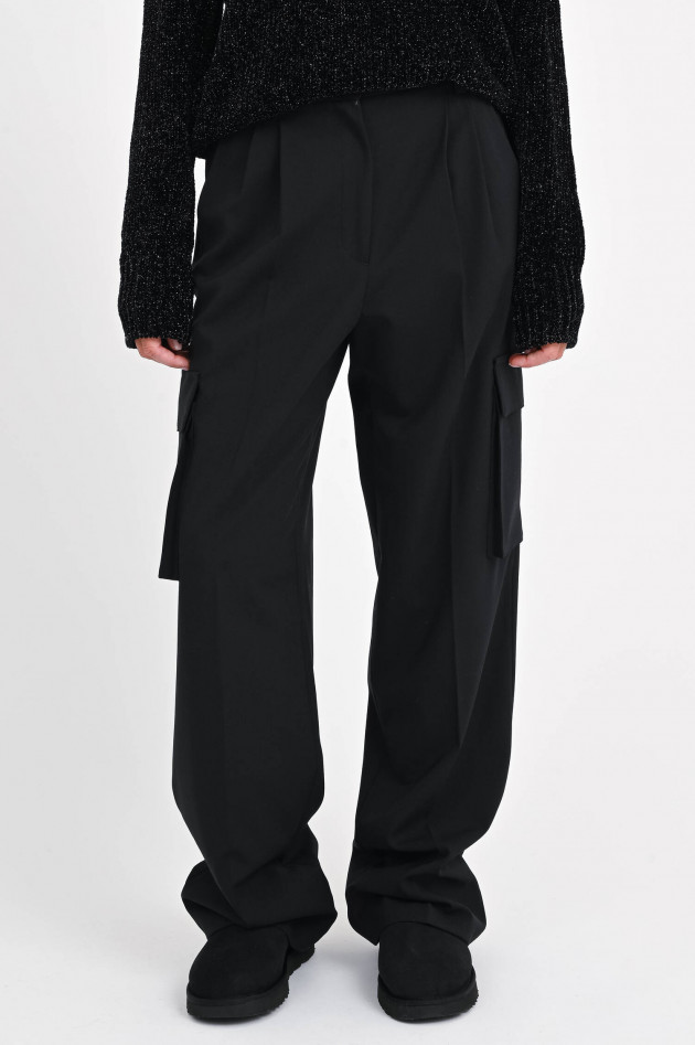 Herno Cargo Hose in Schwarz