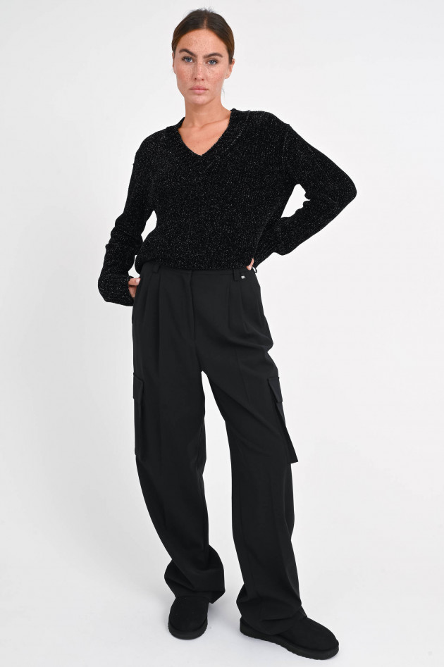 Herno Cargo Hose in Schwarz