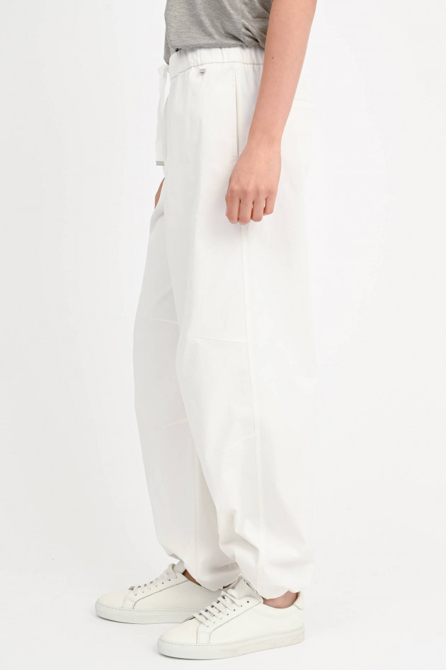 Herno Barrel Hose in Bianco