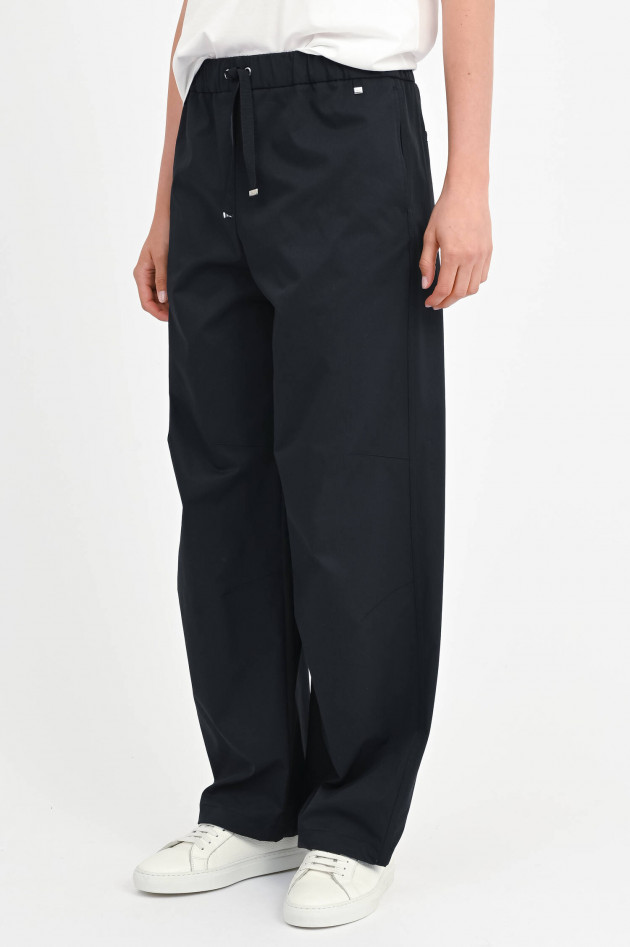Herno Barrel Hose in Schwarz