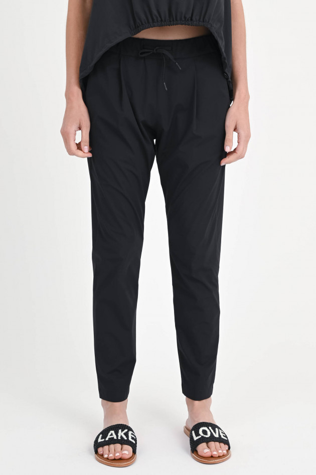 Herno Leichte Hose in Schwarz