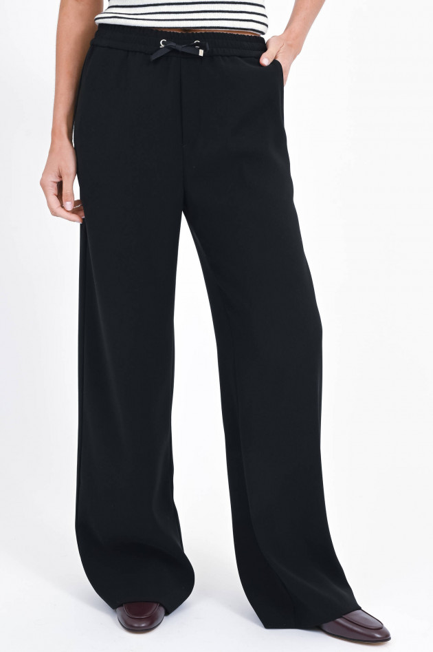 Herno Straight-Leg-Hose in Nero
