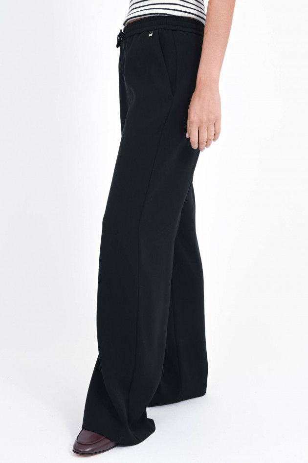 Herno Straight-Leg-Hose in Nero