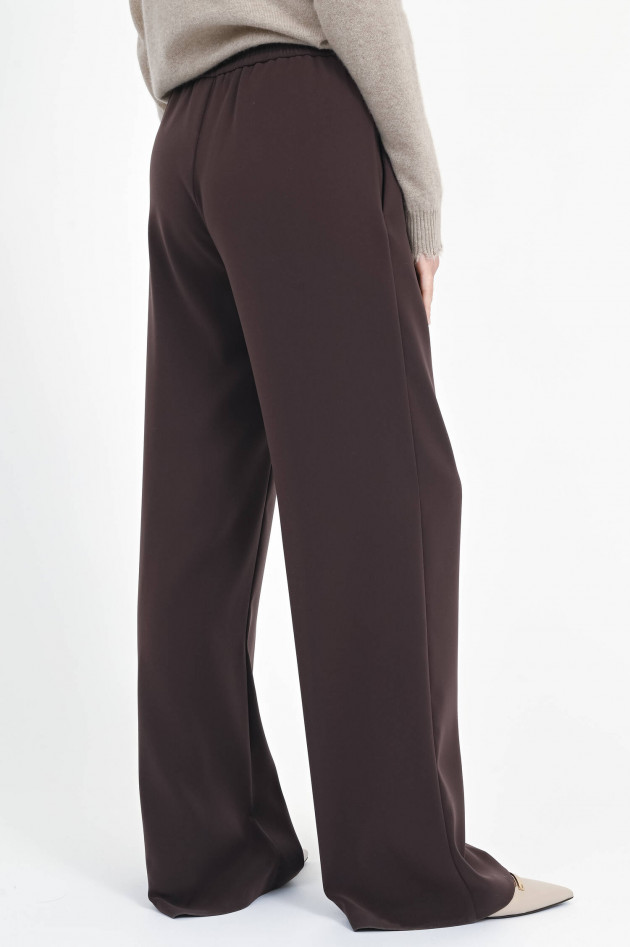 Herno Straight-Leg-Hose in Braun