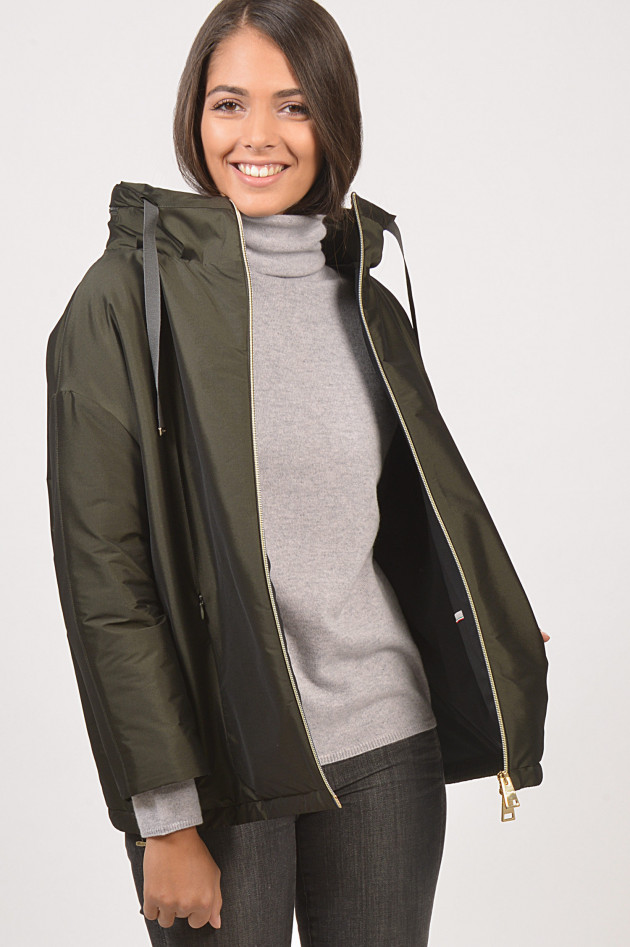 Herno Oversized - Jacke in Oliv