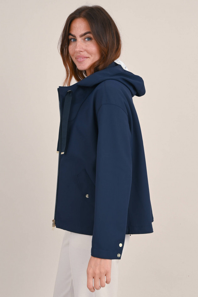 Herno Oversize Scuba Jacke in Navy