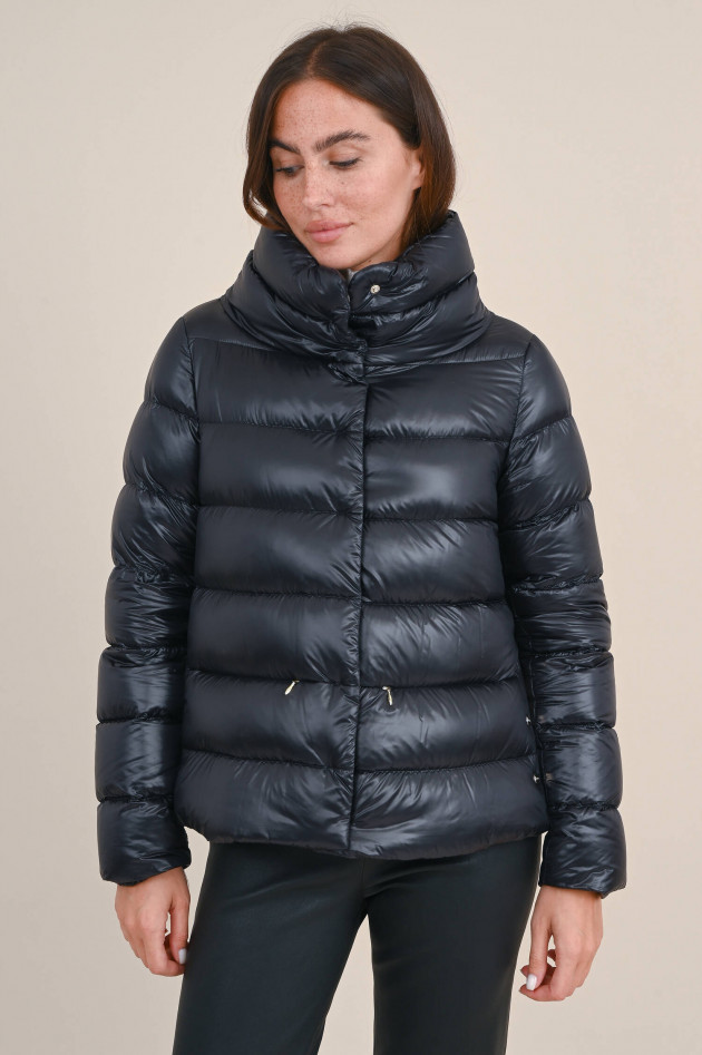 Herno Gesteppte Daunenjacke in Schwarz