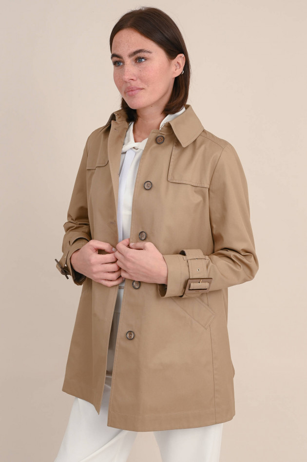 Herno Kurzer Trenchcoat in Beige