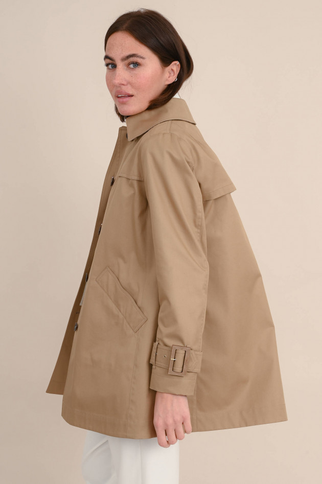 Herno Kurzer Trenchcoat in Beige