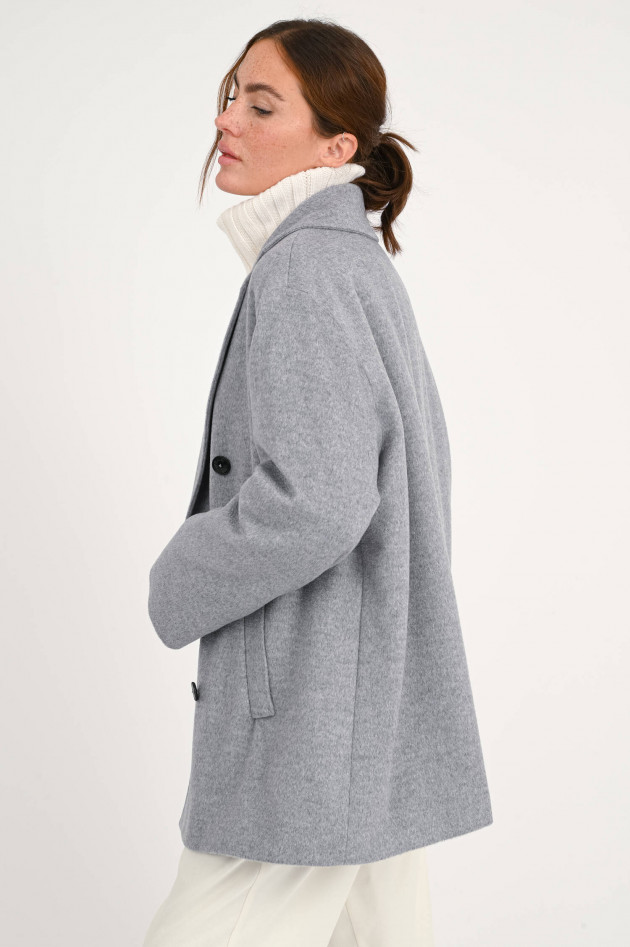 Herno Trenchcoat aus Wolle in Grau