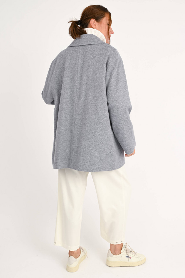 Herno Trenchcoat aus Wolle in Grau