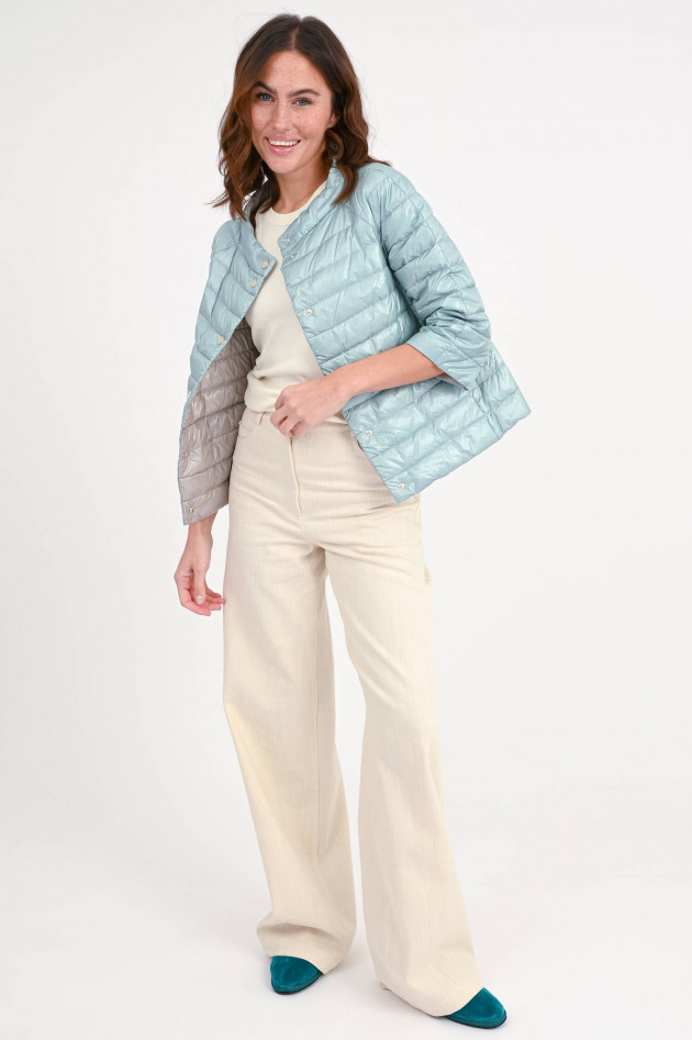 Herno Wendejacke in Mint/Beige
