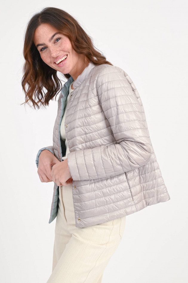 Herno Wendejacke in Mint/Beige matt