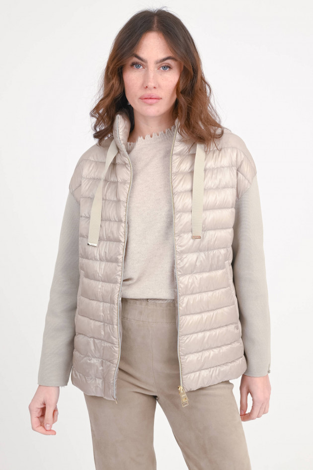 Herno A-Linie Daunenjacke in Chantilly