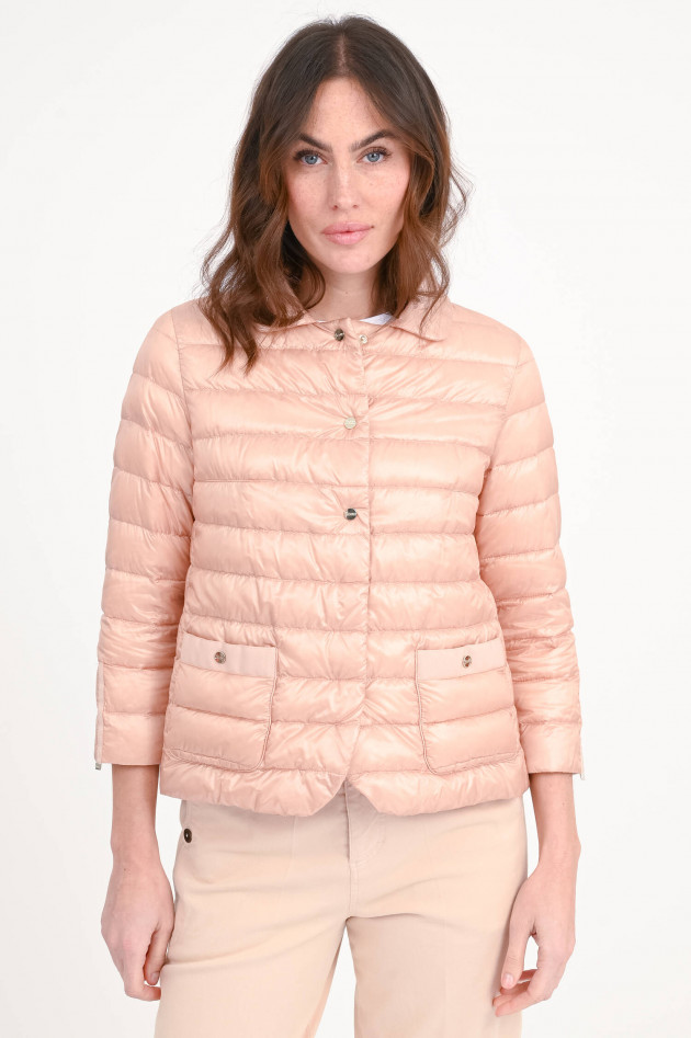 Herno Jacke aus Nylon Ultralight in Rosa