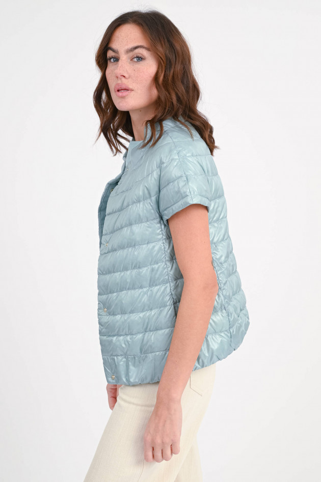 Herno Kurzarm-Daunenweste GRETA in Mint