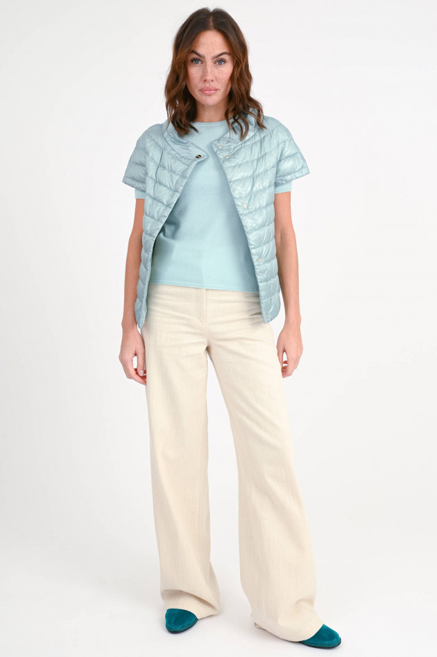 Herno Kurzarm-Daunenweste GRETA in Mint