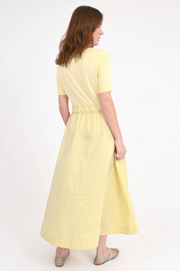 Herno Kleid mit elastischer Taille in Gelb
