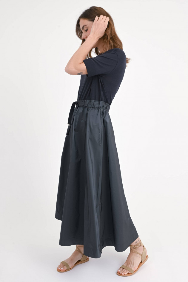 Herno Kleid mit elastischer Taille in Navy