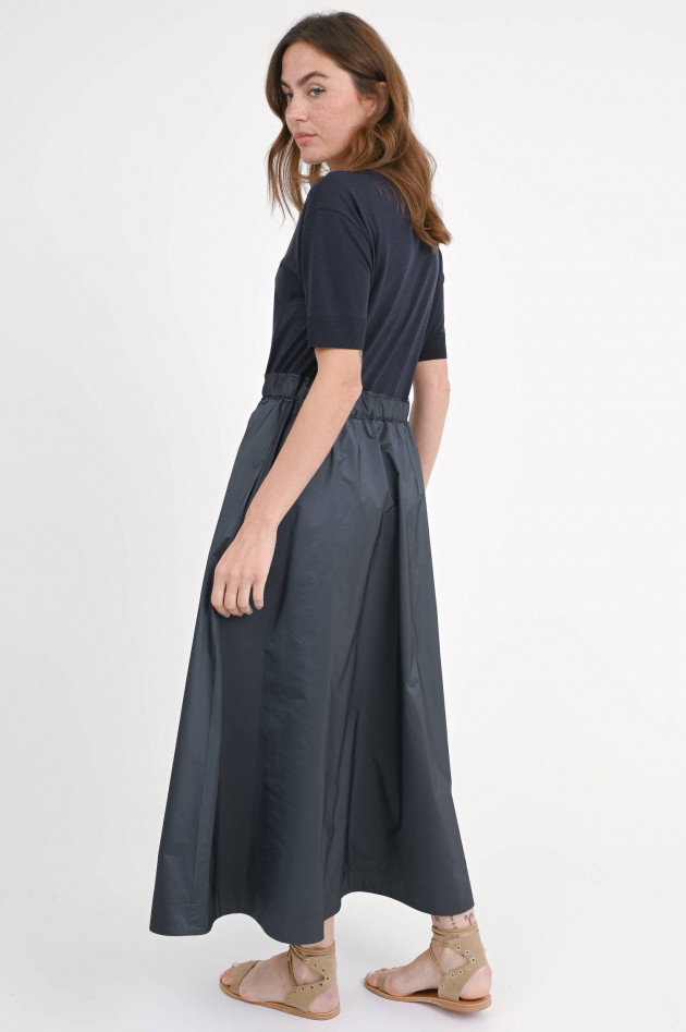 Herno Kleid mit elastischer Taille in Navy