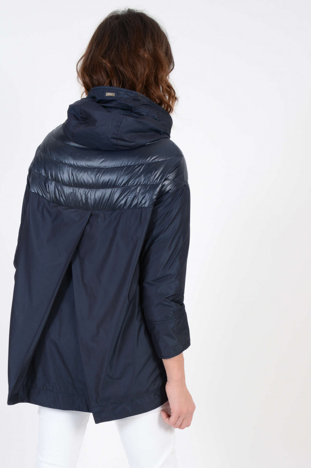 Herno Jacke mit Nyloneinsatz in Navy