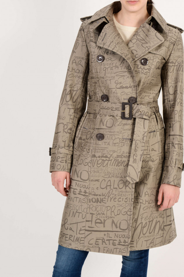 Herno Trenchcoat in Taupe