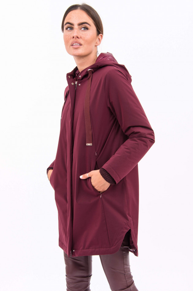 Herno Travel Jacket in Weinrot