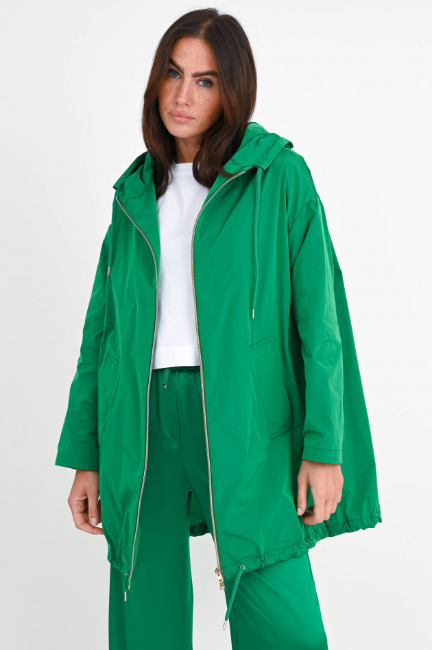 Herno Oversize Parka in Smaragdgrün